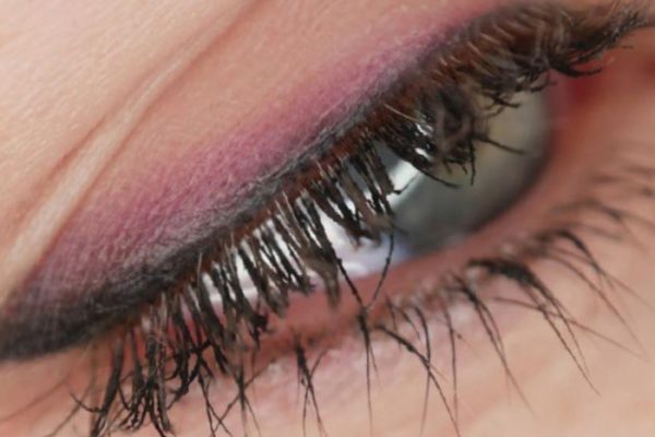 Shadowed butterfly PMU eyeliner