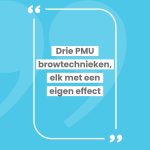 Verschil ombré brows, hairstrokes en soft shaded brows