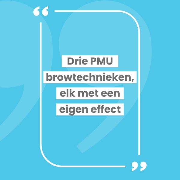 Verschil ombré brows, hairstrokes en soft shaded brows