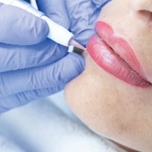 PMU lip behandelbeeld