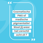 De verschillen tussen cosmetische en medische pmu