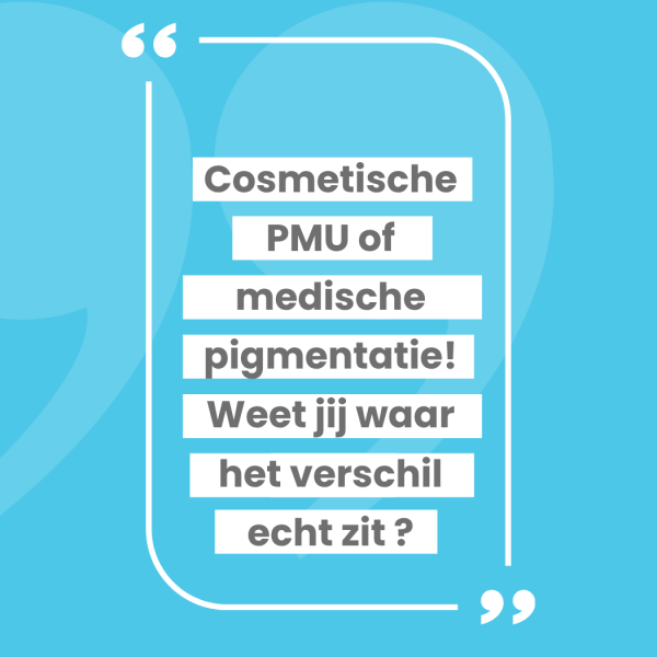 De verschillen tussen cosmetische en medische pmu